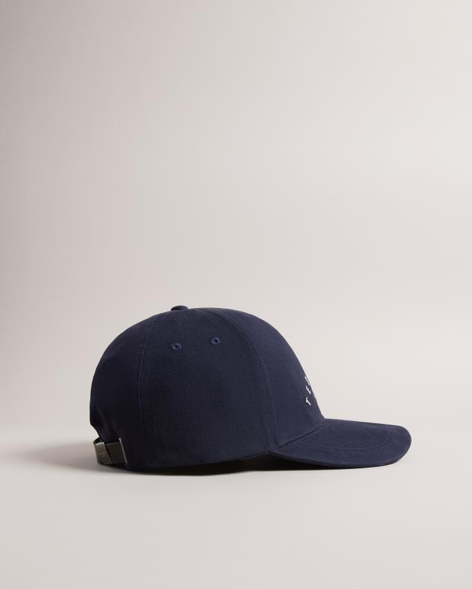 Casquette Ted Baker Branded Bleu Marine Homme | ESC-49041344